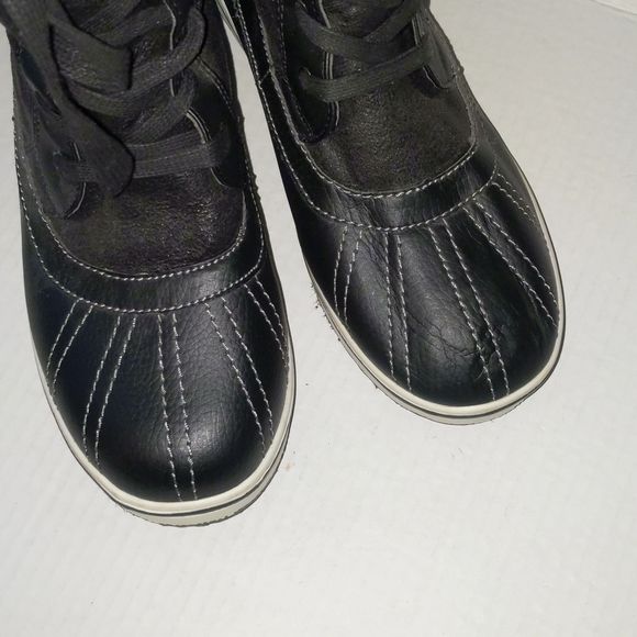 Northside Black Faux Fur Mid Calf Snow Boots Women's Size 8 - Picture 6 of 11